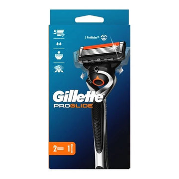 gillette proglide σετ με 1 ξυραφάκι και 2 ανταλλακτικά λεπίδων